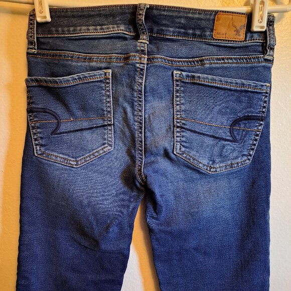 American Eagle Outfitters Denim - American Eagle Super Stretch Jegging Crop/Capri Jeans